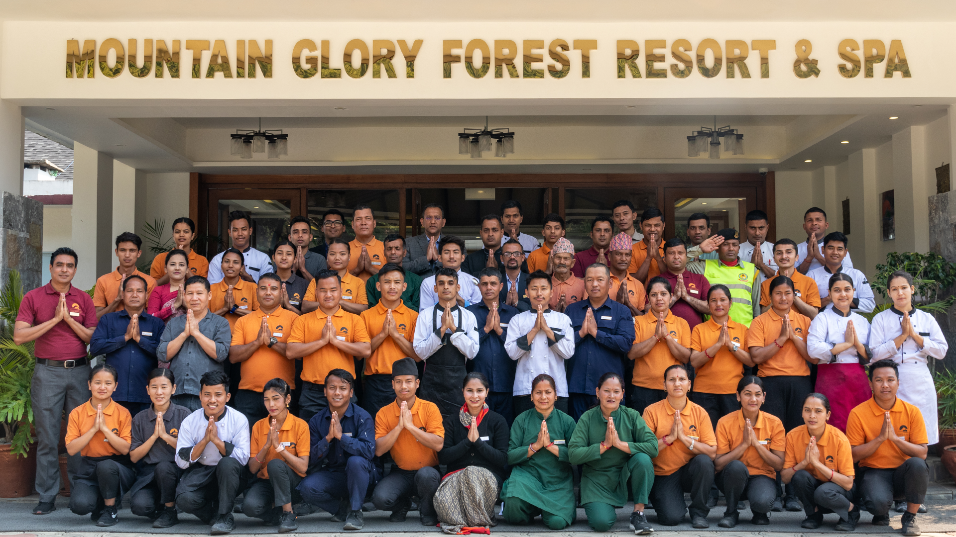 Team of Mountain Glory Resort