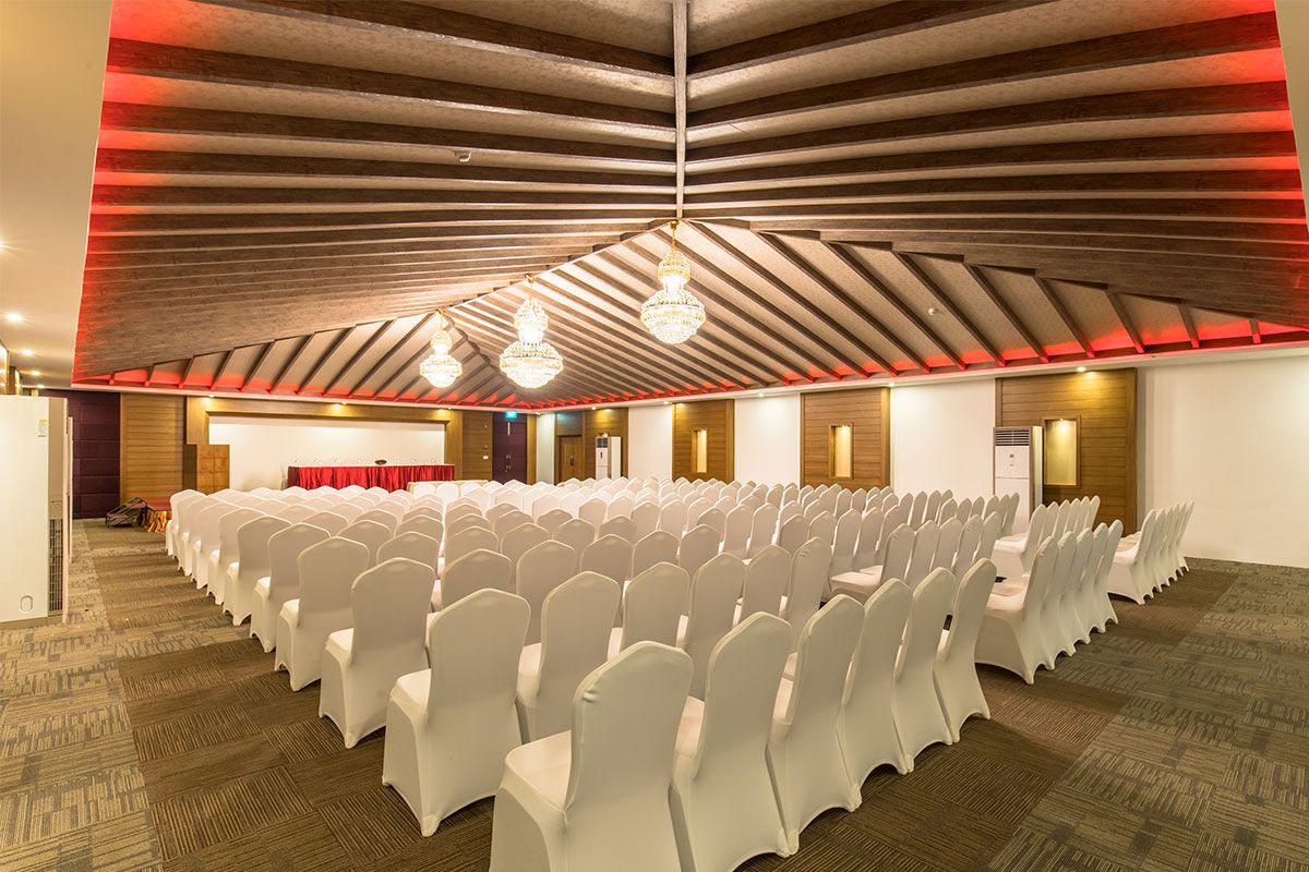 event space in Pokhara at Mountain Glory resort